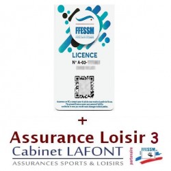 LICENCE FFESSM 2020 + Assurance Loisir 3
