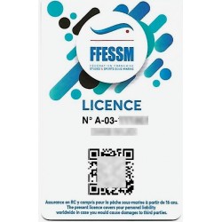 LICENCE FFESSM 2025